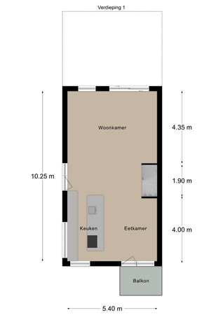 Floorplan - Pastoor Prickaertsstraat 20, 6291 LM Vaals